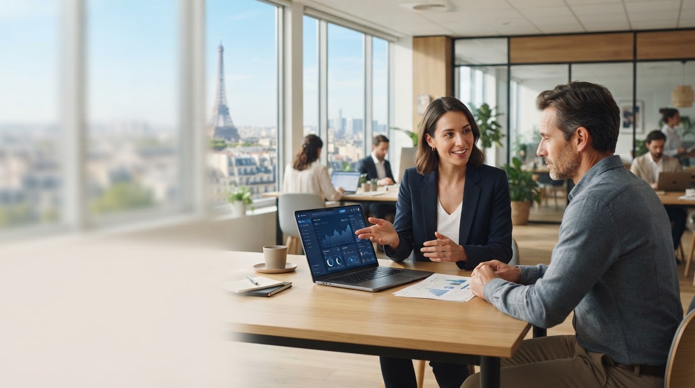 Sensebroker AI, tableau de suivi de trésorerie et de gestion du risque pour dirigeants de PME